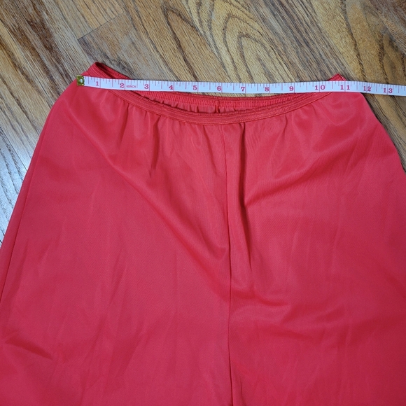 Vintage Red With Black Trim Bloomers Pantaloons Knickers Undies Size 6 - Picture 5 of 8